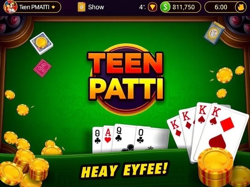 Teen Patti New Game brings exciting new features to the classic card game. Play, compete, and win big!